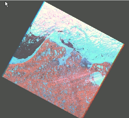 Landsat-7 Image (Enhanced Thematic Mapper Plus), June 2, 2002, Barrow Area, AK, USA